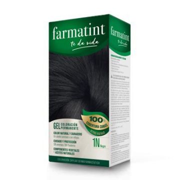 Farmatint 1N Negro Gel Permanente 135ml