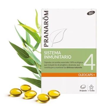 Pranarom Oleocaps+ 4 Sistema Inmunitario 30 Capsulas