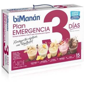 Bimanan Plan Emergencia Batidos 15 Sobres