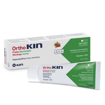 Kin Ortho Pasta Dental Fresa Mentolada 75 ml