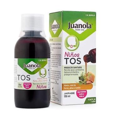 Juanola Tos Niños Jarabe Sabor Dulce 150ml