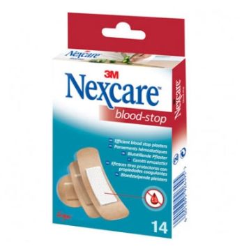 Nexcare Blood-Stop Tiras Detencion Hemorragias 14 Uds