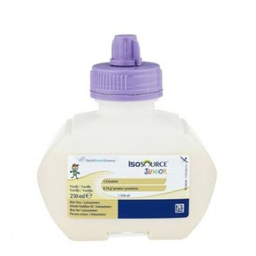 Isosource Junior fibra vainilla 24x250ml