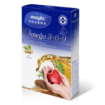 Mayla Omega 3-6-9 funcion cardiovascular 30 cápsulas