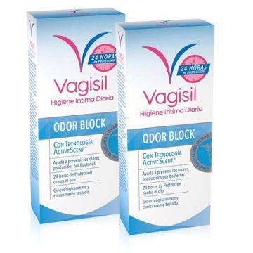 Vagisil Higiene Intima Proteccion Odor Block Duplo 2x250ml