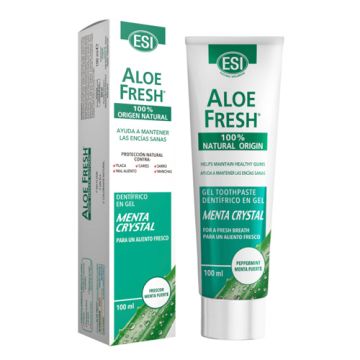 ESI Aloe Fresh Accion Retard Menta Cristal Dentifrico Gel 100ml