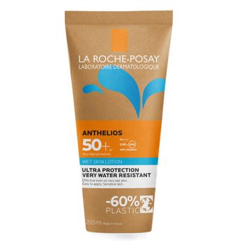 Anthelios Spf50+ Locion Wet Skin 200ml. La Roche Posay