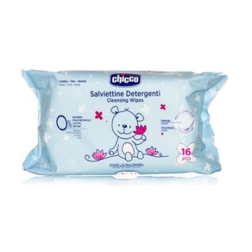 Chicco Toallitas humedas limpiadoras suavizantes 16 uds