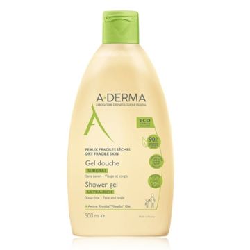 Aderma Gel de Ducha Sobregraso Sin Jabon 500ml