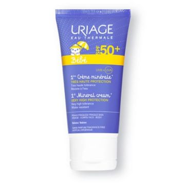 Uriage Bebe Primera Crema Mineral Spf 50+ 50ml