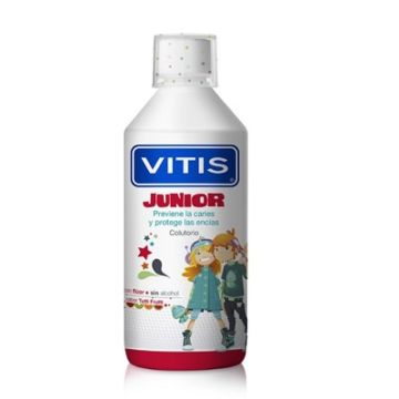 Dentaid Vitis Junior Colutorio Fluor Sabor Tuti Fruti 500ml