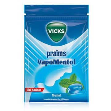 Vicks Praims Vapomentol Caramelos Sin Azucar 72g