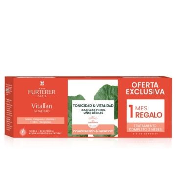 Rene Furterer Vitalfan Vitalidad Cabello y Uñas Triplo 3x30 Caps