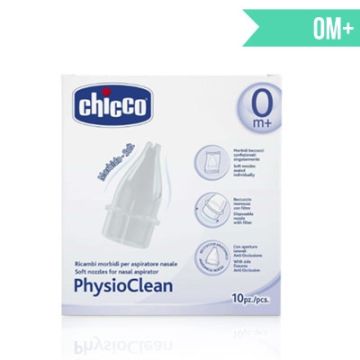 Chicco Physioclean Recambio Aspirador Nasal 0m+ 10 Uds