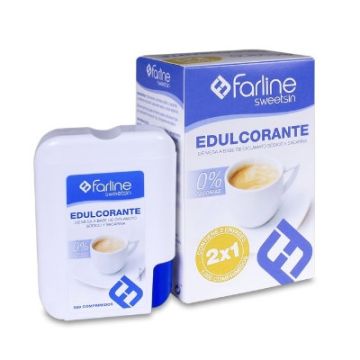 Farline Sweetsin Edulcorante Sacarina Duplo 2x500 Comprimidos