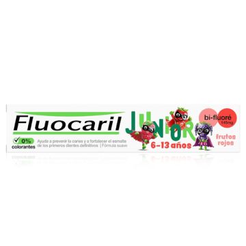 Fluocaril Junior 6-12 Años Gel Sabor Frutos Rojos 75ml