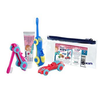 Kin Cepillo Dental Infantil Coche + Pasta Dental Fresa 25ml