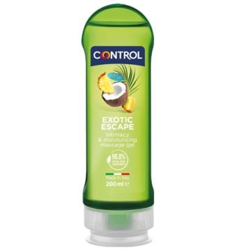 Control Exotic Escape 2 en 1 Gel de Masaje Hidratante 200ml