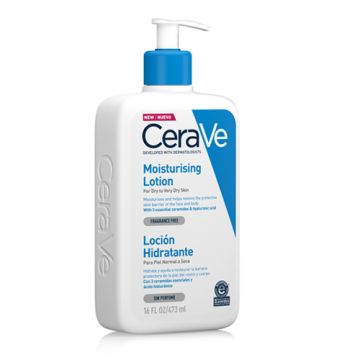 Cerave Locion Hidratante Piel Seca-Muy Seca 473ml