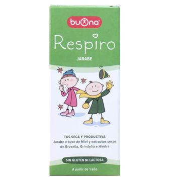 Buona Respiro Jarabe Tos Seca y Productiva 1año+ 140ml