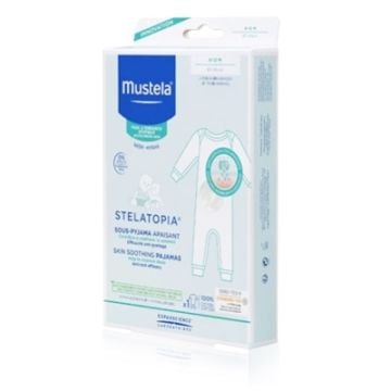 Mustela Bebe Stelatopia Pijama de Alivio Antirascado 6-12m