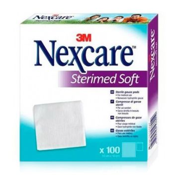 Nexcare Compresa Esteril de Textil no Tejido 10cm x 10cm 100 Uds