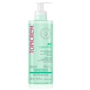 Topicrem AC Gel Limpiador Purificante Piel Mixta-Grasa 400ml