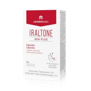 Iraltone Aga plus anticaída capilar 60 cápsulas