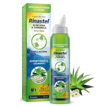 Rinastel Descongestion Calmante Agua de Mar Spray Nasal 125ml