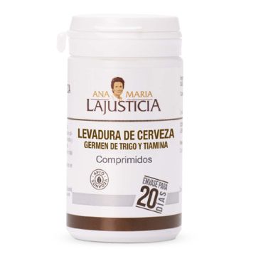 Lajusticia Levadura de Cerveza Germen de Trigo y Tiamina 80 Comp