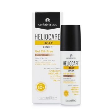 Heliocare 360º Color Gel Oil Free Solar Bronze Intenso Spf50+ 50ml