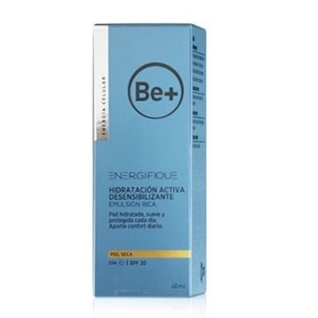 Be+ Energifique Emulsion Rica Hidrat Desensibilizante Spf20 40ml