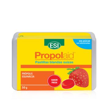 ESI Propolaid Pastillas Blandas con Propolis Sabor fresa 50gr