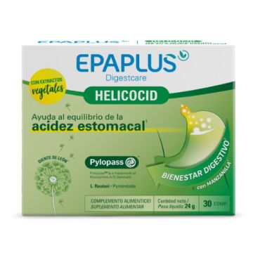 Epaplus Digestcare Helicocid Ayuda Digestiva 30Comp