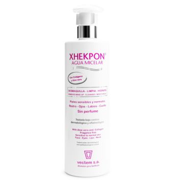 Xhekpon Agua Micelar con Colageno y Aloe Vera 400ml