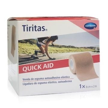 Hartmann Tiritas Venda de Espuma Autoadhesiva Elastica 6cmx2m