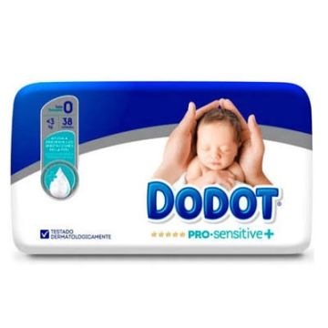 Dodot Pro Sensitive Pañal T/0 -3kg 38 Uds