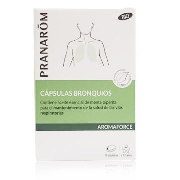 Pranarom Aromaforce Bronquios Bio 30 Capsulas