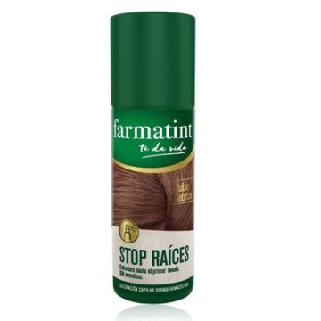 Farmatint Stop Raices Spray Instantaneo Rubio Cobrizo 75ml