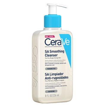 Cerave SA Limpiador Anti-Rugosidades P/Seca Rugosa 236ml