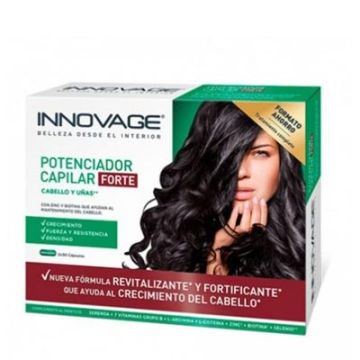 Innovage Potenciador Capilar Forte Cabello y Uñas Duplo 2x30 Caps