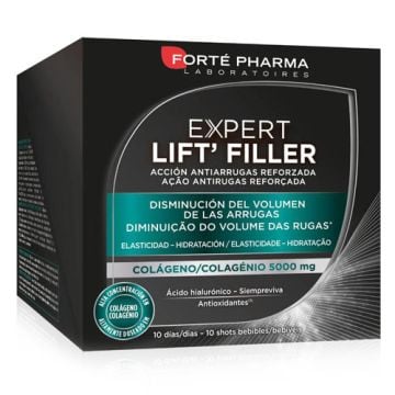 Forte Pharma Expert Lift Filler Antiarrugas 10 Shots Bebibles