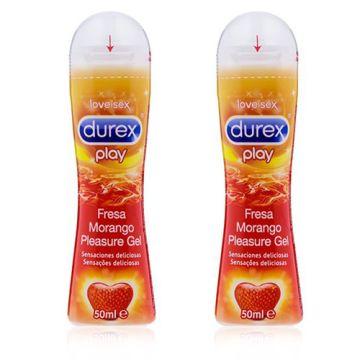 Durex Play Fresa Lubricante Intimo Duplo 2x50ml