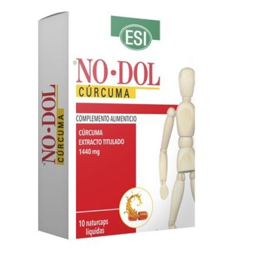 ESI No-Dol Curcuma 10Caps Liquidas