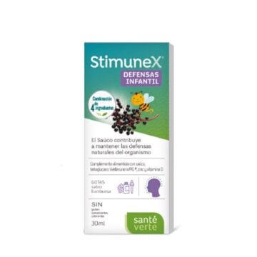 Sante Verte Stimunex Defensas Infantiles Gotas 30ml