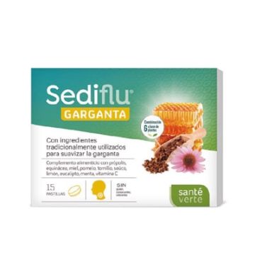 Sante Verte Sediflu Garganta 15 Pastillas