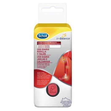 Scholl In-Balance Plantilla Dolor Rodilla-Talon Talla 37-39.5