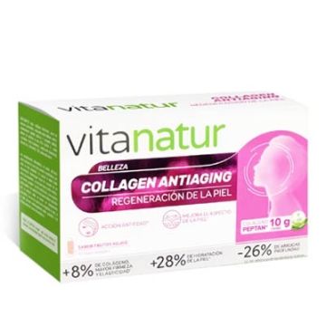 Vitanatur Collagen Antiaging Regeneracion de la Piel 10 Viales