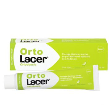 Lacer Orto Gel Dentifrico Lima Fresca 125ml