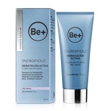 Be+ Energifique Fluido Matificante Hidratacion Activa 40ml